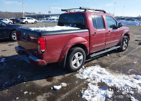 2006 Nissan Frontier Le из США, поврежденный, VIN 1N6AD07U66C445803